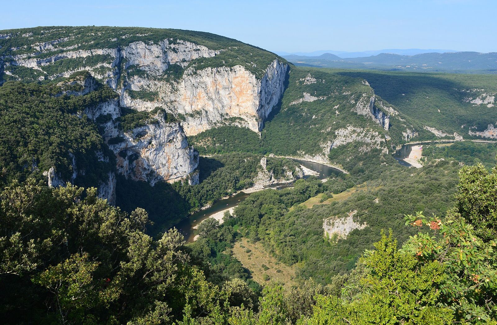 Landscape in Auvergne-Rhône-Alpes
