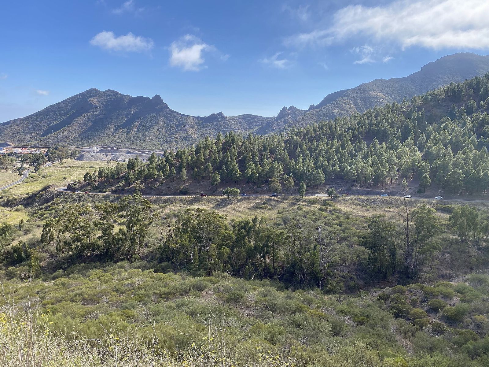 Landscape in Canary Islands