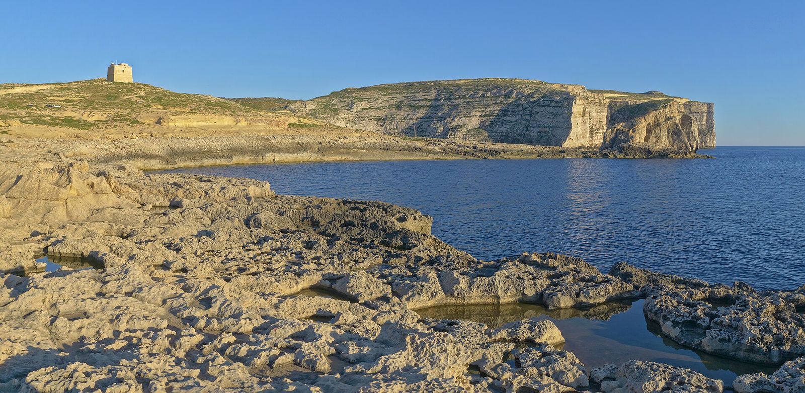 Landscape in Malta island