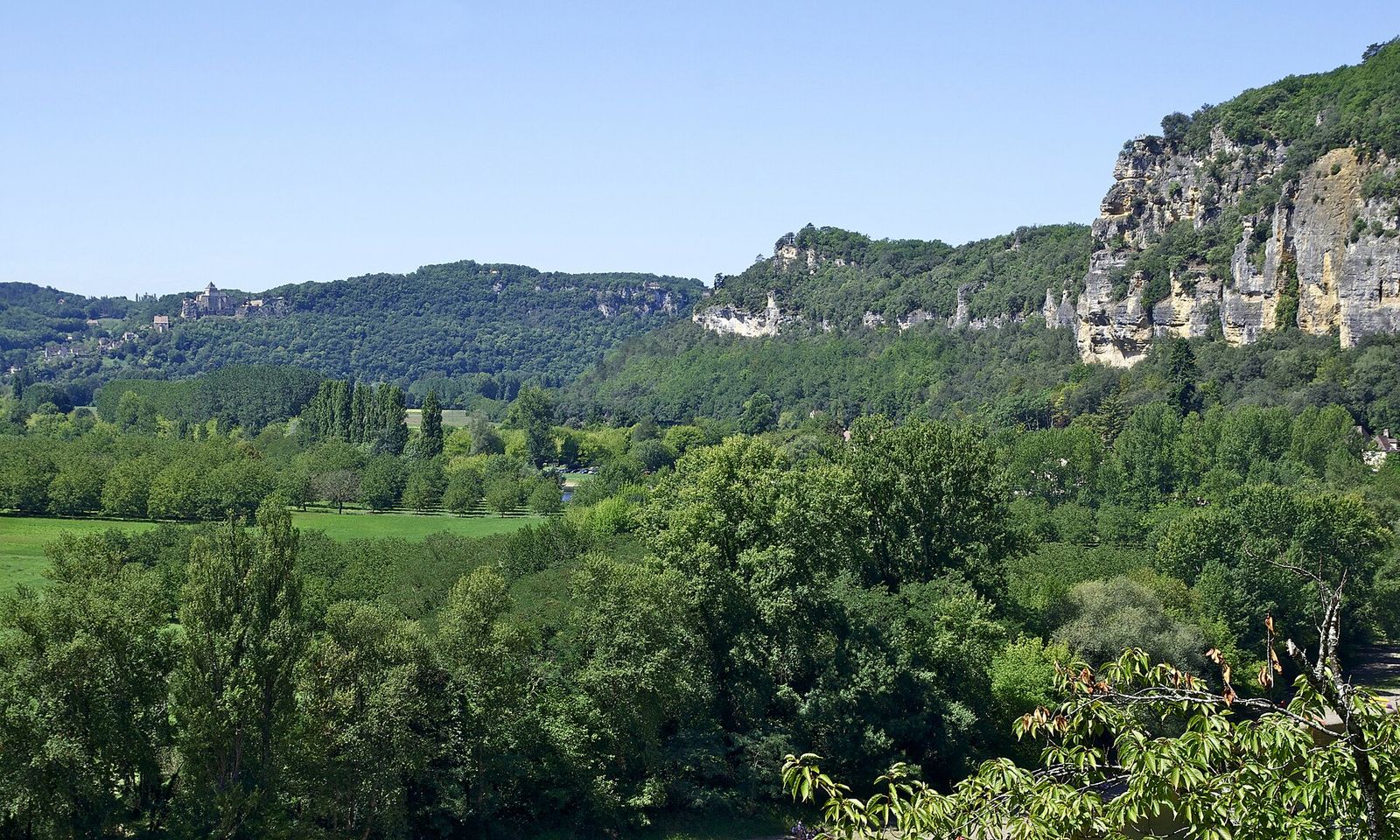 Landscape in Nouvelle-Aquitaine