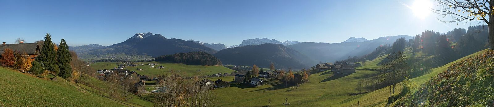 Landscape in Vorarlberg