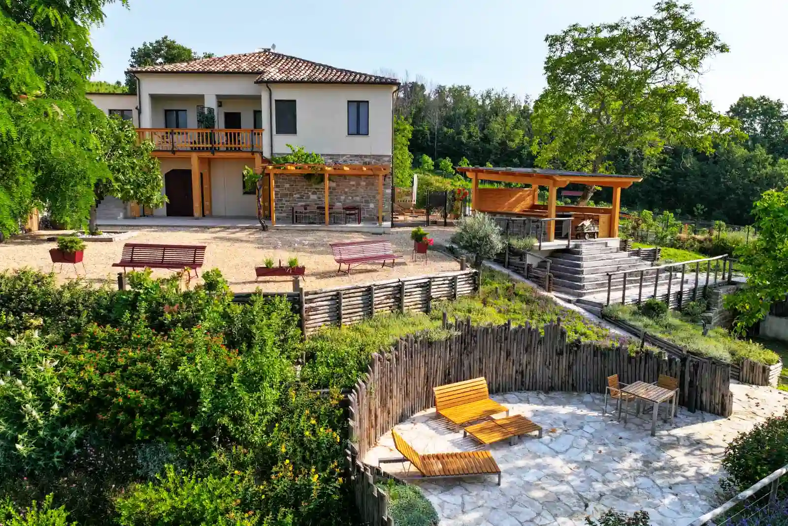 Colpo di Fortuna – the building with the apartments